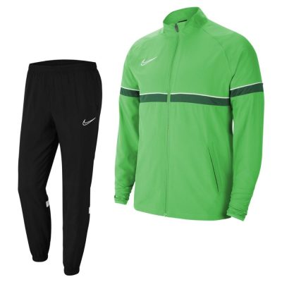 Nike Dri-Fit Academy 21 Woven Trainingspak Groen Zwart