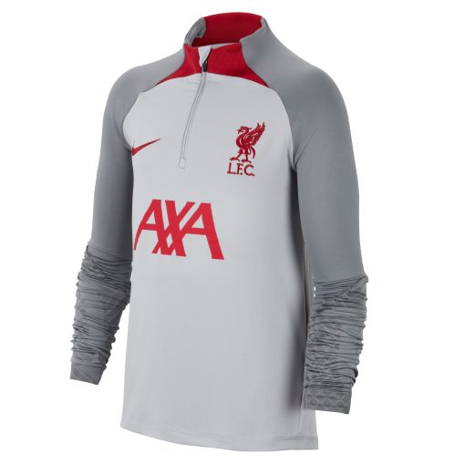 Nike Liverpool Strike Trainingstrui 2022-2023 Kids Grijs Rood