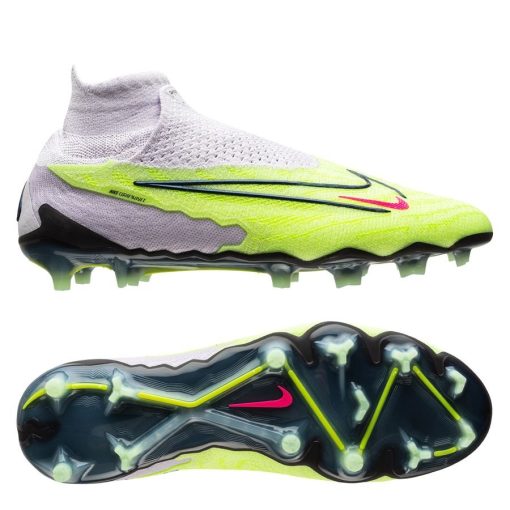 Nike Phantom GX Elite DF FG Luminous - Neon/Gridiron/Paars