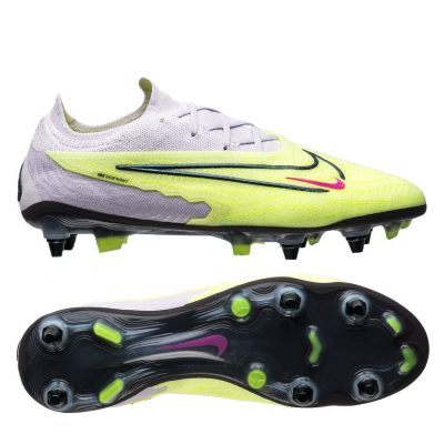 Nike Phantom GX Elite SG-PRO SPELERS EDITIE Luminous - Neon/Gridiron/Paars