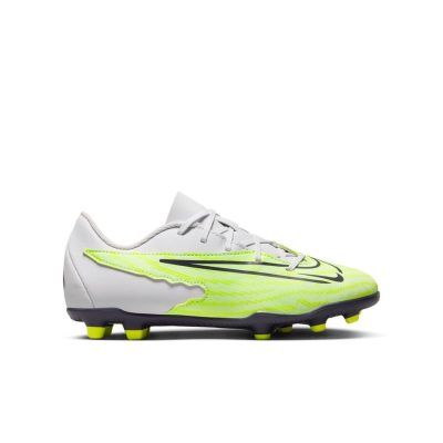 Nike Phantom Gx Club Mg Luminous - Neon/gridiron/paars Kinderen - Kunstgras (Ag) / Natuurgras (Fg), maat 35