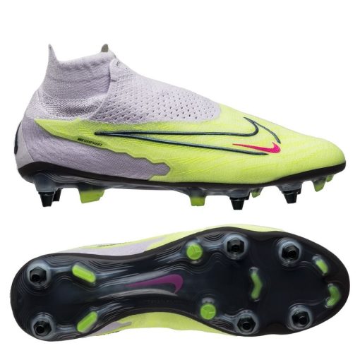 Nike Phantom Gx Elite Df Sg-pro Spelers Editie Luminous - Neon/gridiron/paars - Soft Ground (Sg), maat 45½