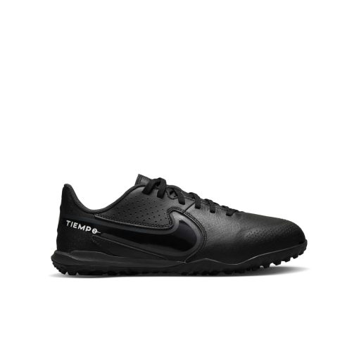 Nike Tiempo Legend 9 Academy Turf Voetbalschoenen (TF) Kids Zwart Grijs Blauw