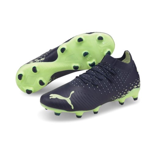 PUMA FUTURE 3.4 Gras / Kunstgras Voetbalschoenen (MG) Dames Donkerblauw Groen