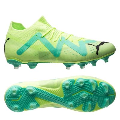 PUMA Future Match Fg/ag Pursuit - Groen/zwart/turquoise Vrouw - Kunstgras (Ag) / Natuurgras (Fg), maat 37