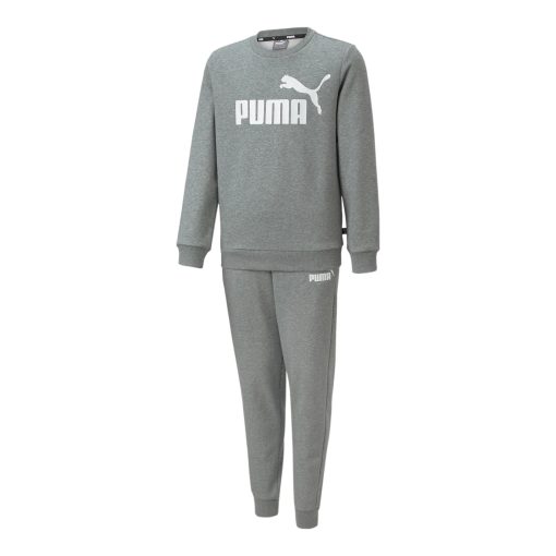 PUMA No.1 Logo Sweat Fleece Trainingspak Kids Grijs