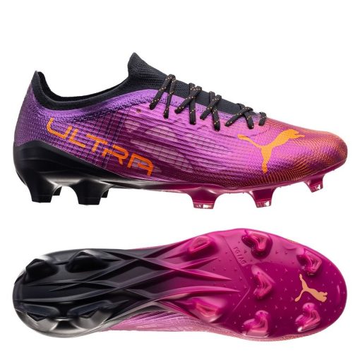 PUMA Ultra 1.4 FG/AG Flare - Roze/Oranje/Blauw