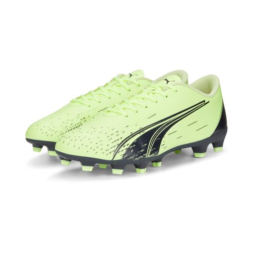 PUMA Ultra Play Gras / Kunstgras Voetbalschoenen (MG) Lichtgroen Zwart