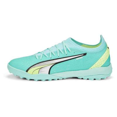 PUMA Ultra Ultimate Cage Tt Pursuit - Turquoise/wit/groen - Turf (Tf), maat 42½