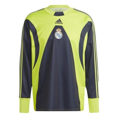 Real Madrid Keepersshirt Retro Icon - Navy/Geel