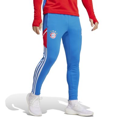 adidas Bayern München Trainingsbroek 2022-2023 Lichtblauw Felrood Wit