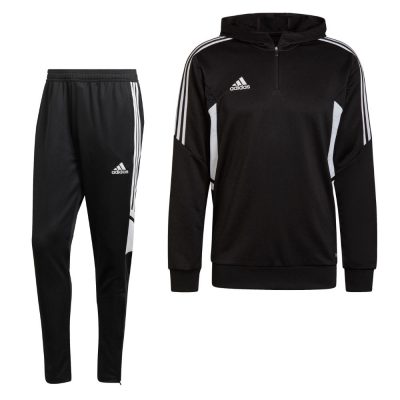 adidas Condivo 22 Hoodie Trainingspak Zwart Wit