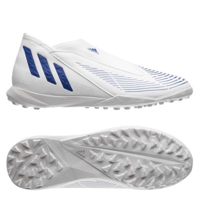 adidas Predator Edge .3 Laceless TF Diamond Edge - Wit/Donkerblauw Kinderen