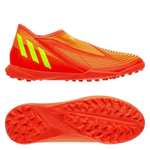 adidas Predator Edge .3 Laceless TF Game Data - Rood/Groen/Zwart Kids