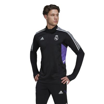 adidas Real Madrid Trainingstrui 2022-2023 Zwart