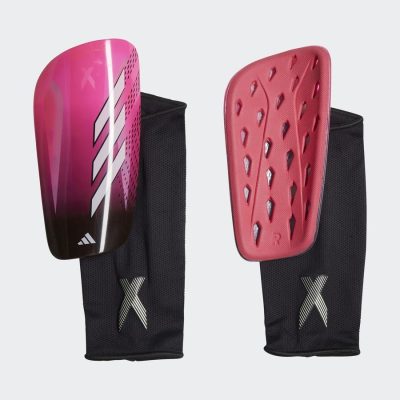 adidas Scheenbeschermers X League Own Your Football - Roze/zilver/zwart, maat XS: 120-140 cm