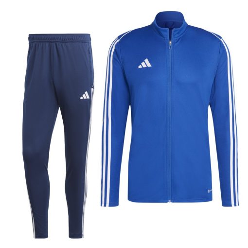 adidas Tiro 23 League Full-Zip Trainingspak Blauw Donkerblauw Wit