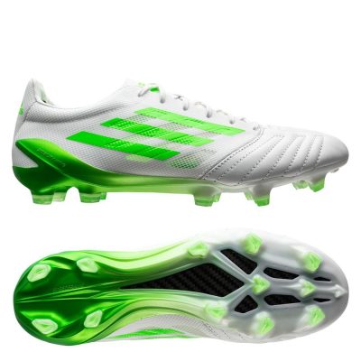 adidas X Speedportal 99 Leer .1 Fg Speed Sense - Wit/groen Limited Edition - Natuurgras (Fg), maat 39⅓